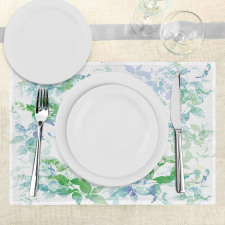 Spring Wreath Watercolor Place Mats