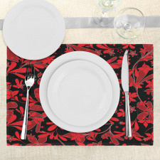 Oceanic Island Flower Place Mats