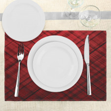 Scottish Kilt Pattern Place Mats