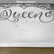 Crown Lettering Baroque Place Mats