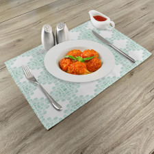 Line Stripes Bold and Thin Place Mats