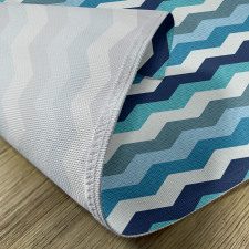 Retro Zig Zag Stripes Place Mats