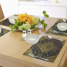 Boho Paisley Folklore Place Mats