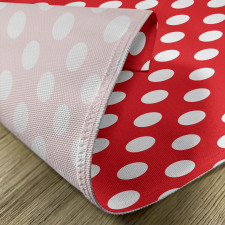 Pop Art White Polka Dots Place Mats