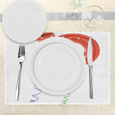 Party Flying Balloons Place Mats