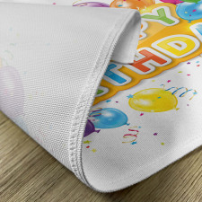 Vivid Birthday Balloon Place Mats