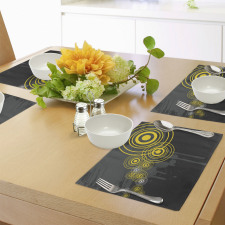 Street Inner Circle Place Mats