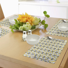 Squares Rounds Place Mats