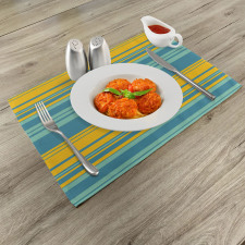 Horizontal Modern Place Mats