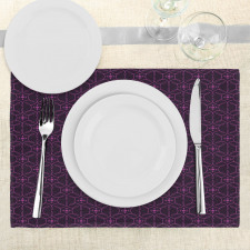 Swirl Leaf Details Place Mats