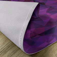 Triangle Purple Shape Place Mats