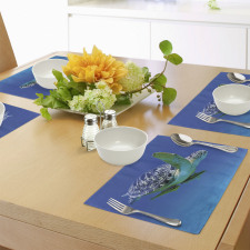 Tropics Turtle Aquarium Place Mats