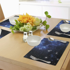 Space Star Nebula Place Mats