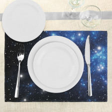 Space Star Nebula Place Mats