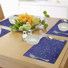 Names of Stars Place Mats