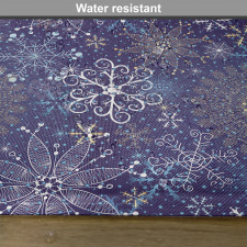 Snowflakes Xmas Art Place Mats