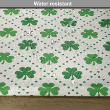 4 Leaf Shamrock Dots Place Mats