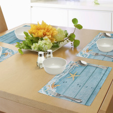 Rustic Fish Net Place Mats