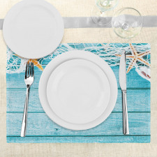 Rustic Fish Net Place Mats