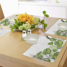 Foliage Swirls Botanic Place Mats