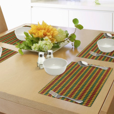 Triangle Inspired Shapes Place Mats