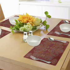 Persian Paisley Place Mats