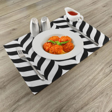 Chevron Retro Place Mats