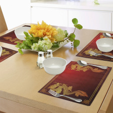 Historic Creature Place Mats