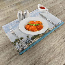 Lighthouse Palms Place Mats