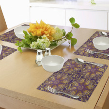 Boho Motif Place Mats