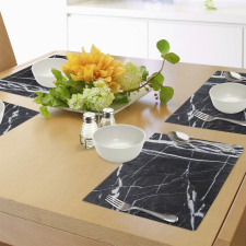 Grunge Natural Stone Place Mats