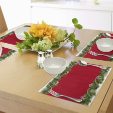 Coniferous Spruce Place Mats