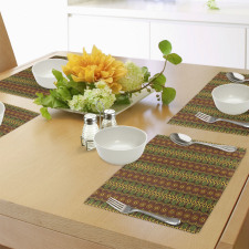 Abstract Motifs Place Mats