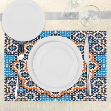 Moroccan Ceramic Tile Place Mats