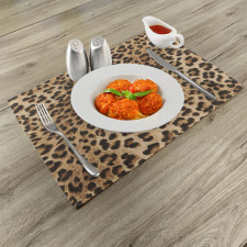 Wild Animal Skin Place Mats