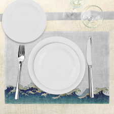 Aquatic Swirls Place Mats