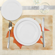 Maple Leaf Vintage Place Mats