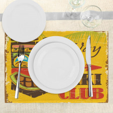 Way to Tiki Club Place Mats