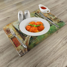 Historic Landscape Art Place Mats