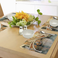 Bridge Gondola Place Mats