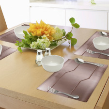 Realistic Look Plate Place Mats