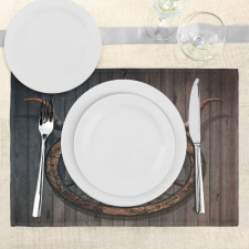 Rustic Skulll Place Mats