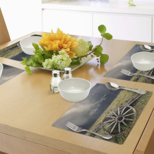 Cart Clouds Place Mats