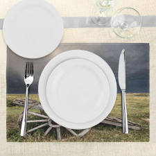 Cart Clouds Place Mats