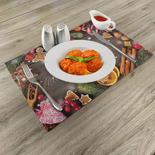 Spices Biscuits Place Mats