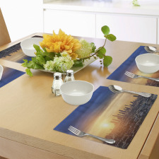 Sunrise at Los Angeles Place Mats