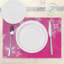 Vibrant Floral Modern Place Mats