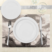 Turboprop Nose Place Mats