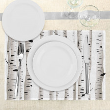 Seasonal Woodland Place Mats