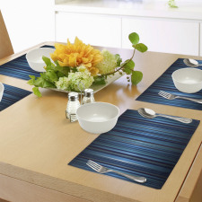 Vibrant Blue Place Mats